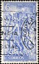 Spain 1971 Compostela Holy Year 6 PTA Azul Edifil 2048